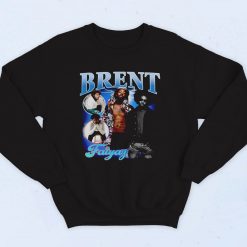 Brent Faiyaz Tatto Homage 90s Sweatshirt Street Style
