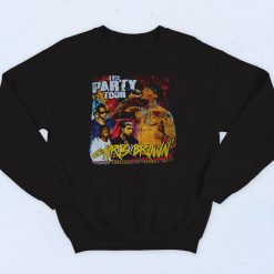 Chris Brown The Party Tour 90s Sweatshirt Street Style