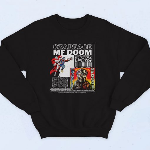 Czarface Mf Doom 90s Sweatshirt Street Style
