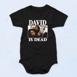 David Is Dead Homage Baby Onesie 90s Style