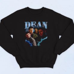 Dean Winchester Supernatural 90s Sweatshirt Street Style