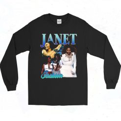 Janet Jackson Concert 90s Long Sleeve Shirt