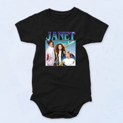 Janet Jackson Homage Style Baby Onesie 90s Style