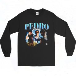 Pedro Pascal Photoshoot Scene 90s Long Sleeve Shirt