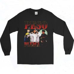 Peso Pluma Rapper 90s Long Sleeve Shirt