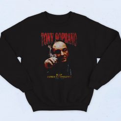 Tony Soprano Rip James Gandolfint 90s Sweatshirt Street Style