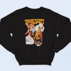 Travis Scott Man Or Astro Man 90s Sweatshirt Street Style