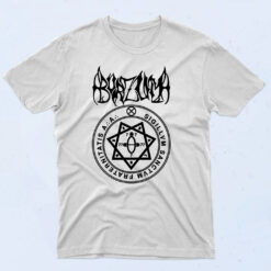 Burzum Sigil Pentagram 90s T Shirt Style