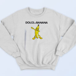 Dolce Banana Funny 90s Sweatshirt