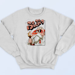 Dragon Ball Master Roshi Funny Bloody Nose 90s Sweatshirt