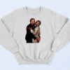 Kanye West Kissing Kanye Parody 90s Sweatshirt