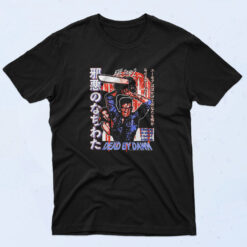 Evil Dead Chainsaw Japanese Vintage Band T Shirt