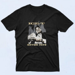 Ice T Rhyme Pays Vintage Band T Shirt