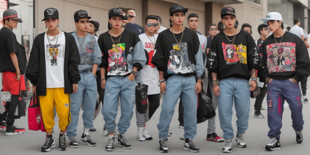 Male fashion trends in the 90s hispanic