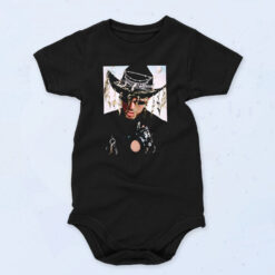 Bad Bunny Cowboy Hat 90s Baby Onesie
