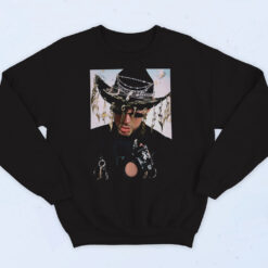 Bad Bunny Cowboy Hat Cotton Sweatshirt