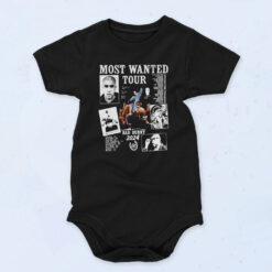 Bad Bunny Most Wanted Tour 90s Baby Onesie