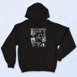 Bad Bunny Most Wanted Tour Vintage Graphic Hoodie
