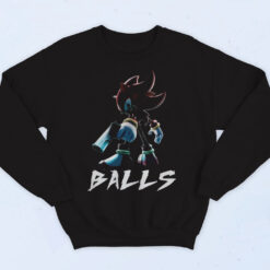 Balls Shadow The Hedgehog Sonic Cotton Sweatshirt