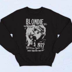 Blondie 1977 Direct From New York City Cotton Sweatshirt