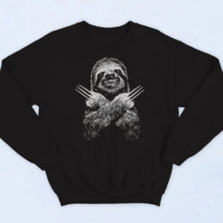 Cool Sloth Wolfverine Cotton Sweatshirt