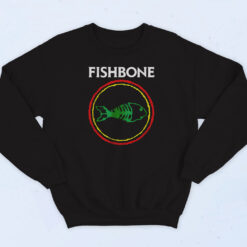 Fishbone Rock Cotton Sweatshirt