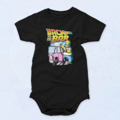 Funny Back To The Bart 90s Baby Onesie