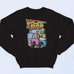 Funny Back To The Bart Cotton Sweatshirt
