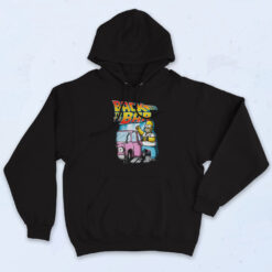 Funny Back To The Bart Vintage Graphic Hoodie