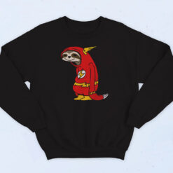 Funny Flash Sloth Cotton Sweatshirt