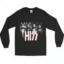 Hiss Rock Band Parody Long Sleeve Tshirt