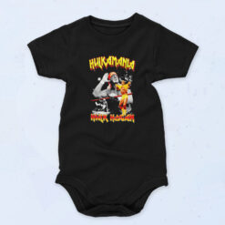 Hulk Hogan Hulkmania 90s Baby Onesie