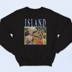 Island Boy Meme Cotton Sweatshirt