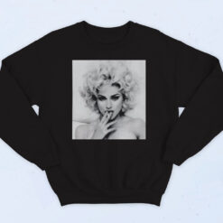 Madonna Smoke Cotton Sweatshirt