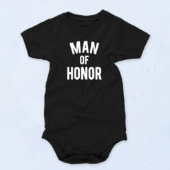 Man Of Honor 90s Baby Onesie