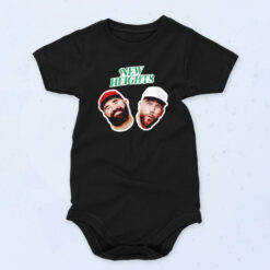 New Heights Podcast Jason Kelce And Travis Kelce 90s Baby Onesie