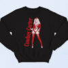 Red Beyonce Cowboy Carter Cotton Sweatshirt