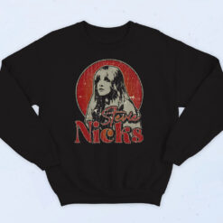 Stevie Nicks Fletwood Mac Distress Cotton Sweatshirt