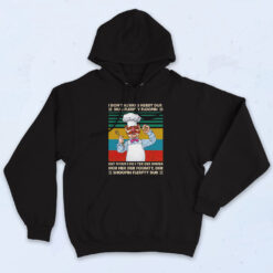 Swedish Chef I Don't Always Herdy Dur Vintage Graphic Hoodie