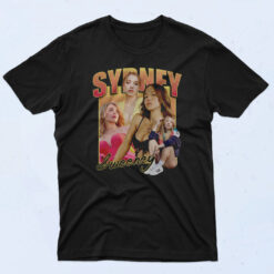 Sydney Sweeney Homage 90s Oversized T shirt