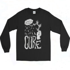 The Cure Rain Flower Long Sleeve Tshirt