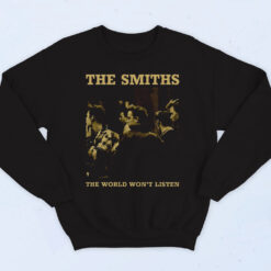 The Smiths The World Won't Listen Cotton Sweatshirt