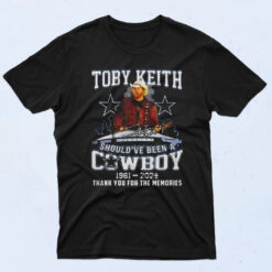Toby Keith Should've Been A Cowboy 1961 2024 90s Oversized T shirt
